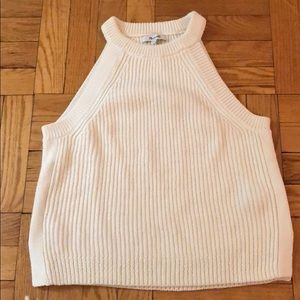 Madewell knit high neck tank top